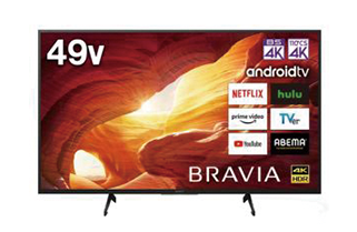 【ソニー】4K液晶テレビ　BRAVIA [49v型]