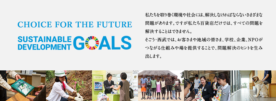 CHOICE FOR THE FUTURE SUSTAINABLE DEVELOPMENT GOALS